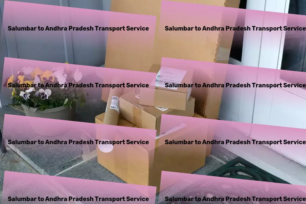 Salumbar to Andhra Pradesh Transport Discover the future of shopping with us! - Advanced parcel delivery