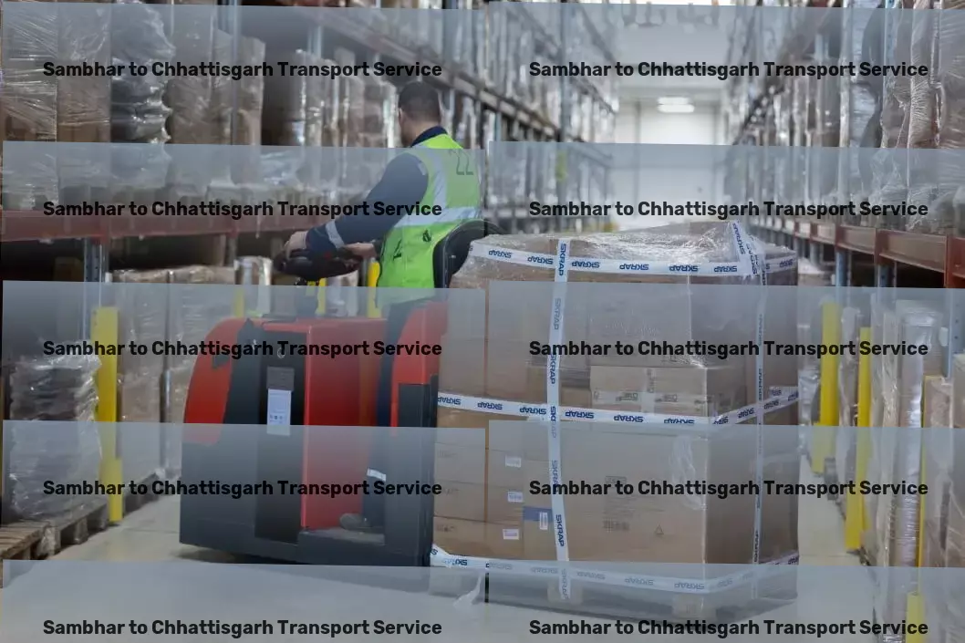 Sambhar to Chhattisgarh Transport E-commerce logistics