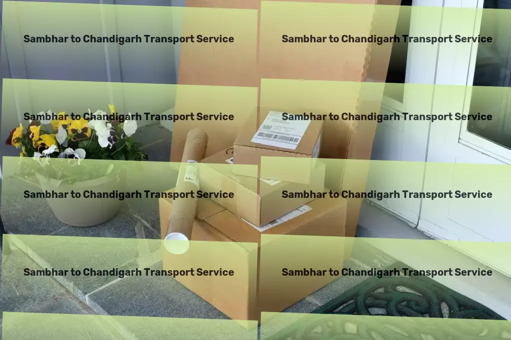 Sambhar to Chandigarh Transport Specialized package shipment