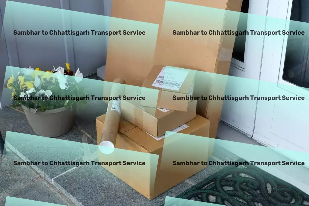 Sambhar to Chhattisgarh Transport The ultimate facilitator for your Indian explorations! - Industrial cargo delivery